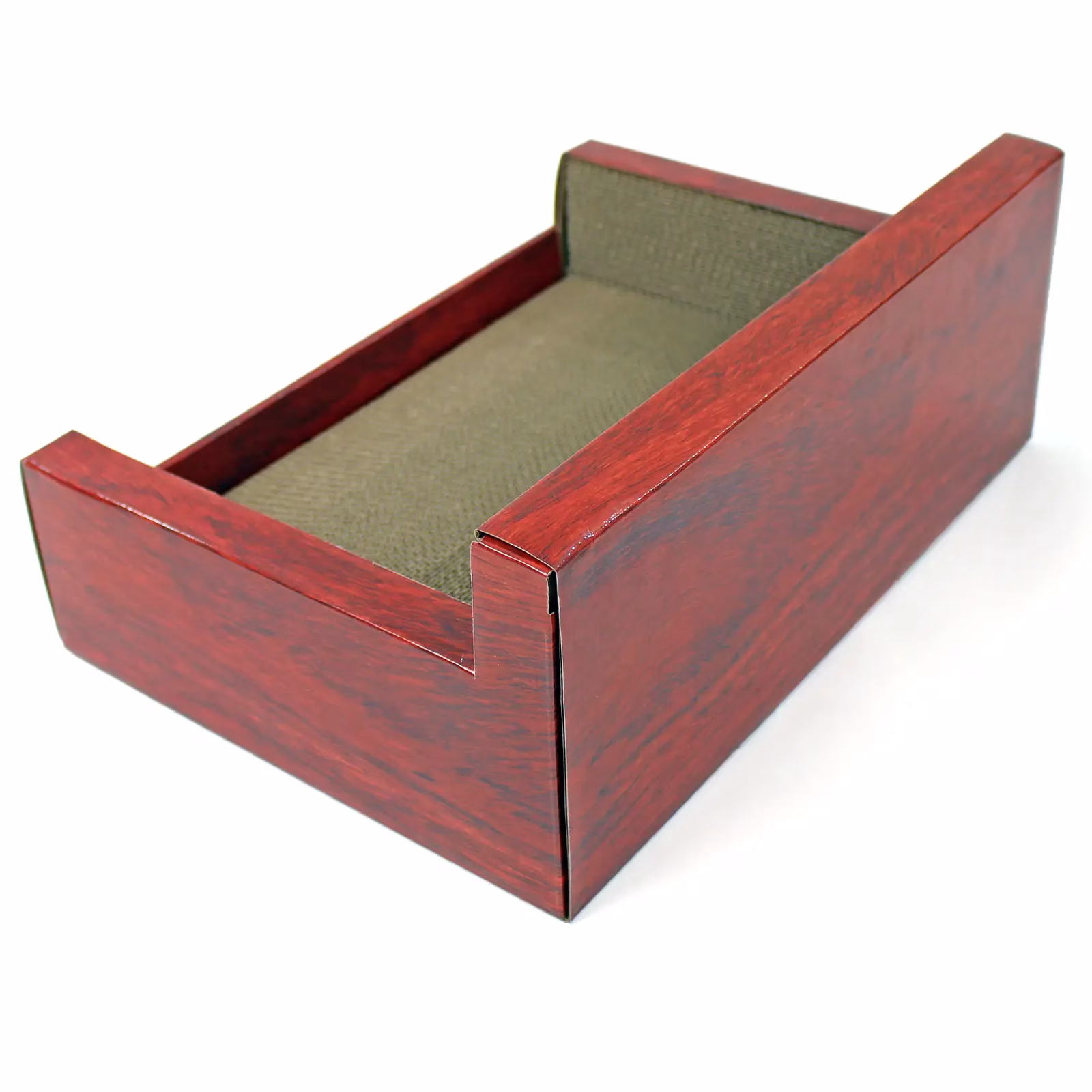 Wood Effect Sofa Corrugated Cardboard Cat Scratcher - Image 5