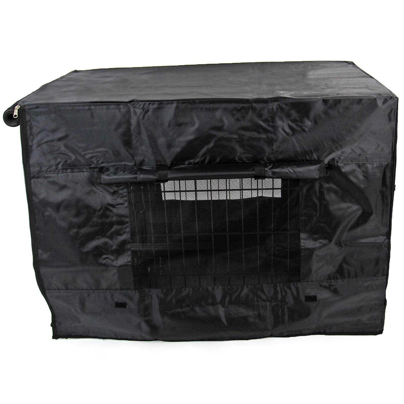 Waterproof Dog Cage Cover Black - Image 9