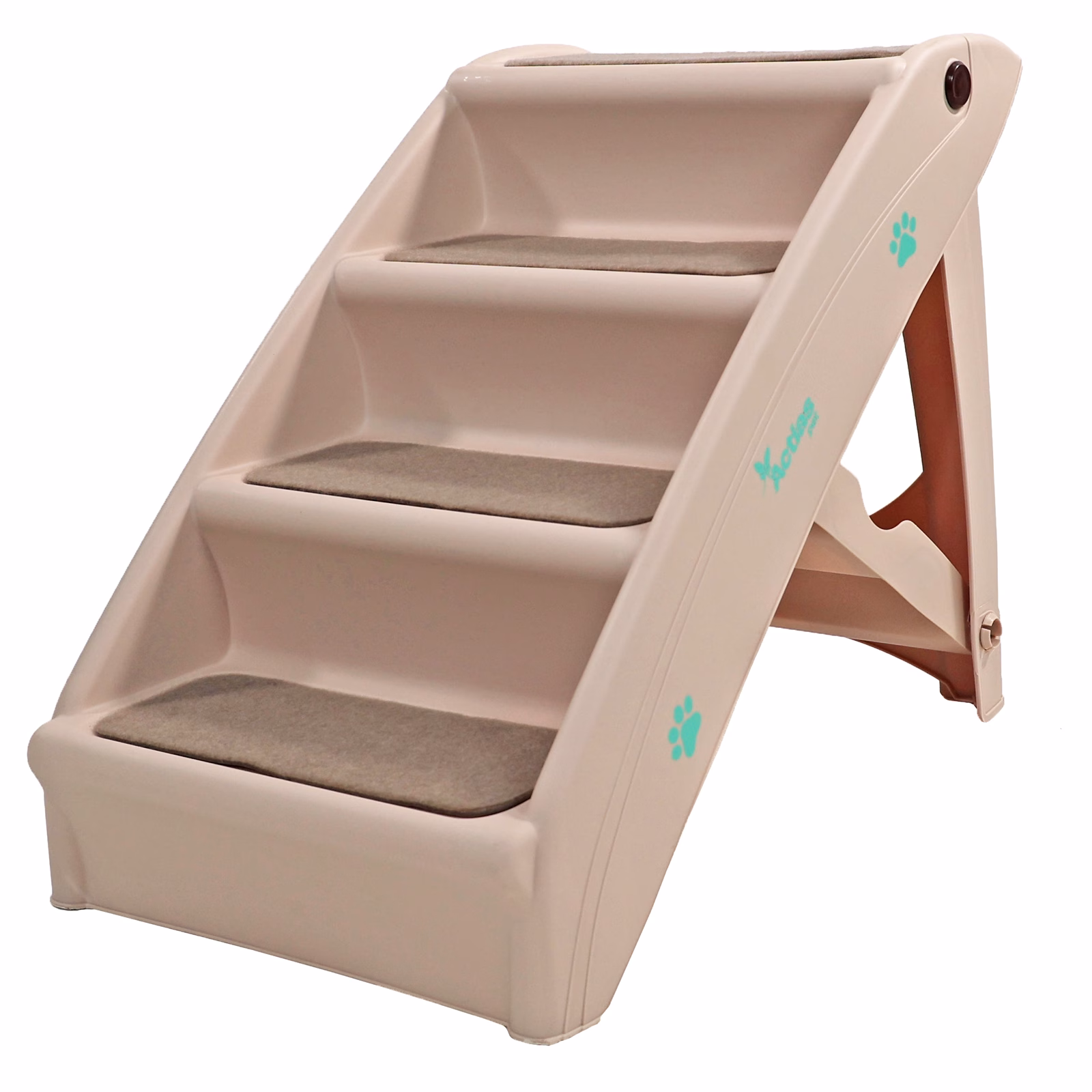 Foldable Pet Stairs Beige 21823 - Image 16