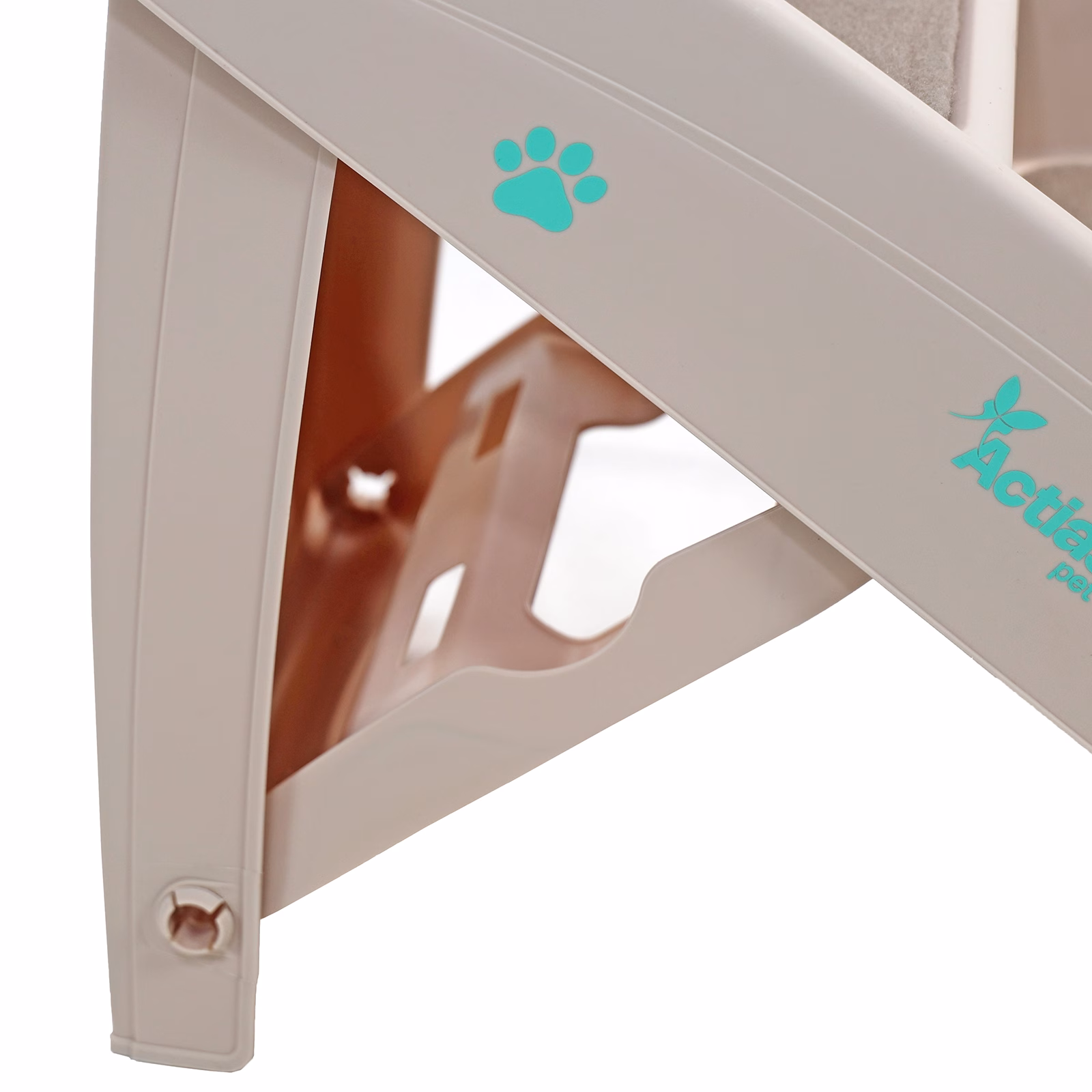 Foldable Pet Stairs Beige 21823 - Image 8