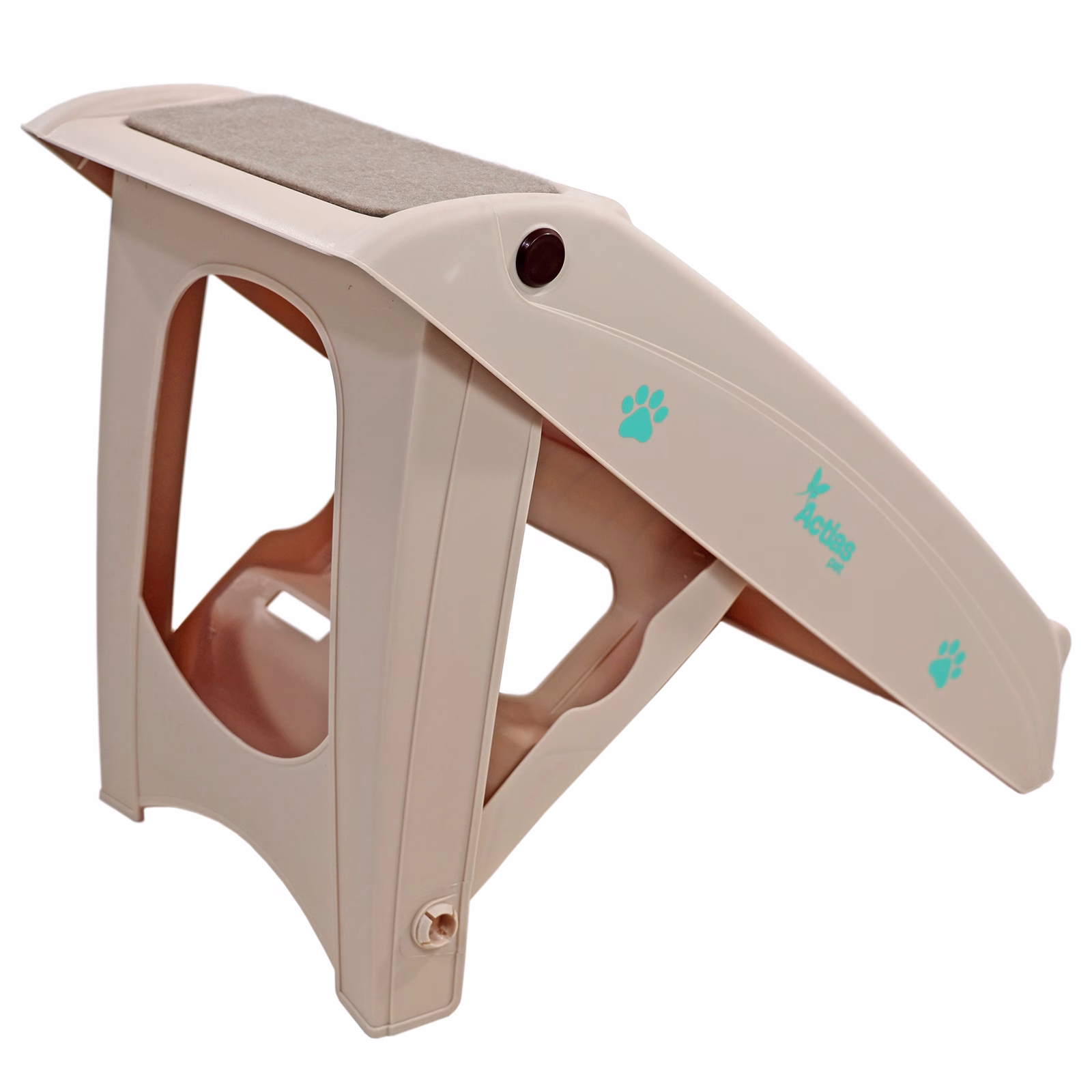 Foldable Pet Stairs Beige 21823 - Image 4