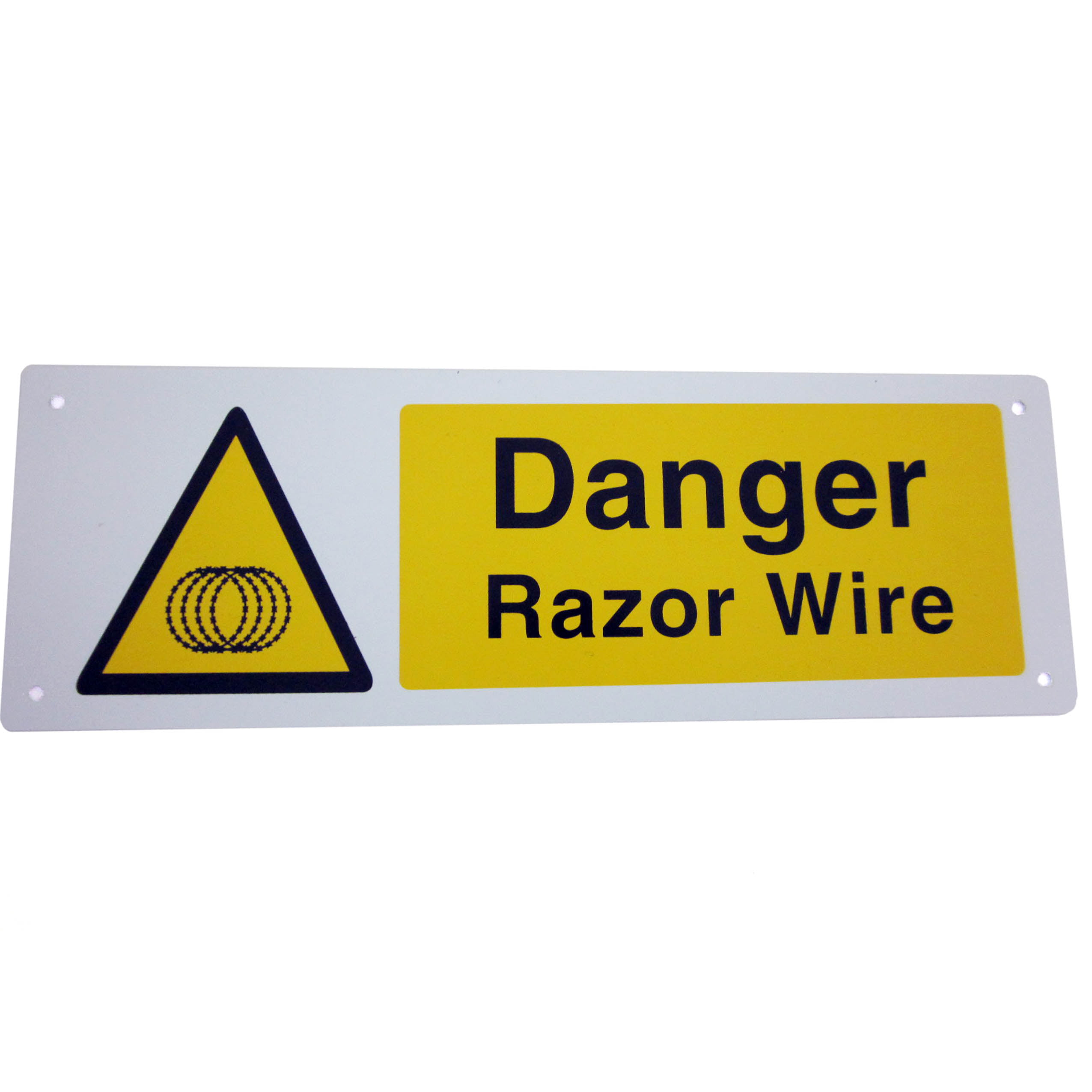 Razor Wire Warning Sign 74014 - Image 3