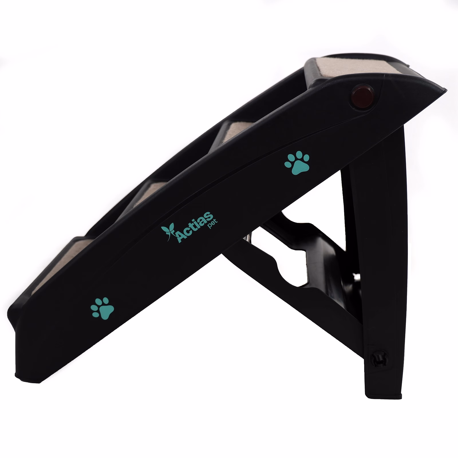 Foldable Pet Stairs Black 74287 - Image 10