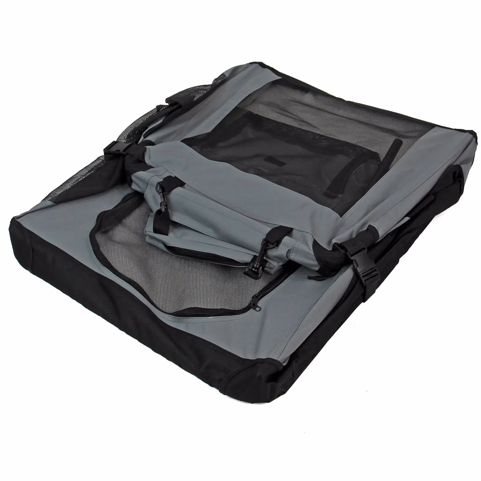 Foldable Pet Carrier Grey - Image 15