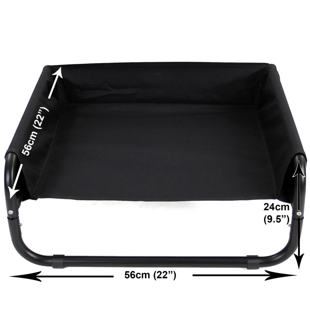 A closer look at Flip Down Elevated Dog Bed
