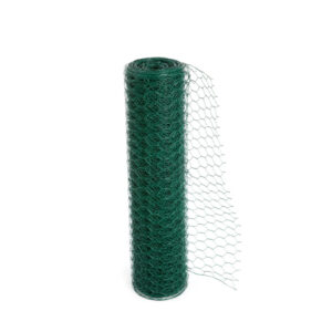 PVC Coated Chicken Wire Green 25mm x 25m