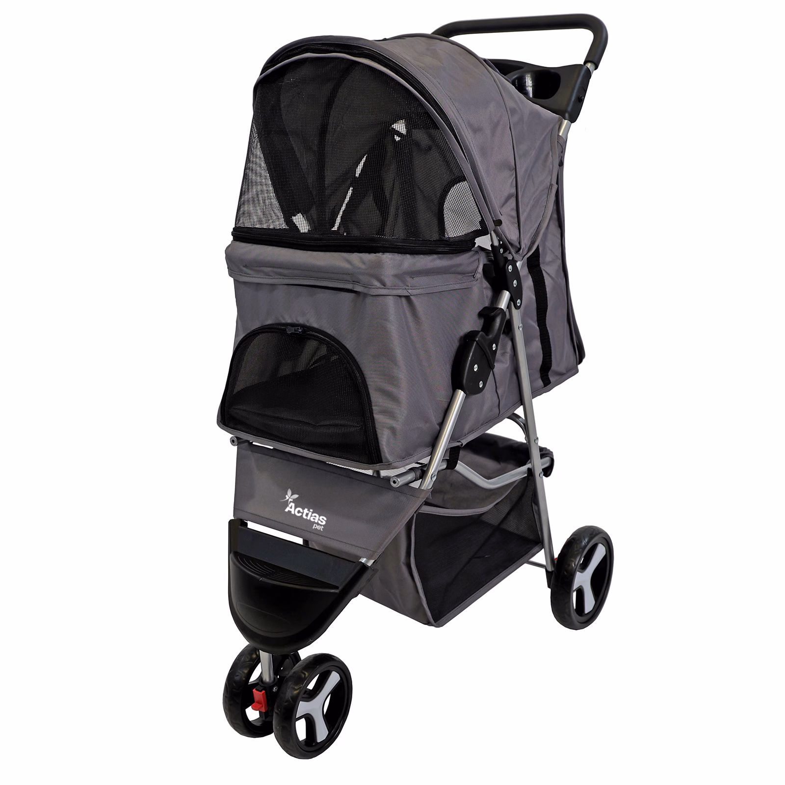 Pet Stroller Dog Cat Puppy Pram Pushchair Travel Cart Jogging Buggy Carrier - Image 5