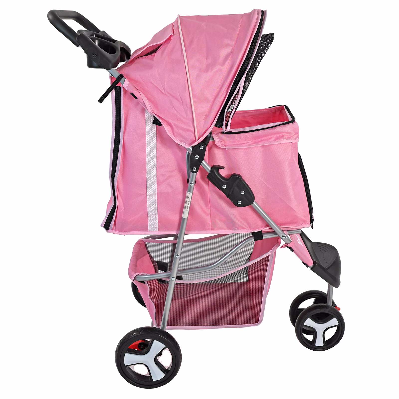 Pet Stroller Dog Cat Puppy Pram Pushchair Travel Cart Jogging Buggy Carrier - Image 27